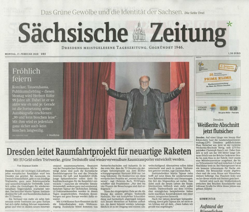 17.02.2020 Sächsische Zeitung